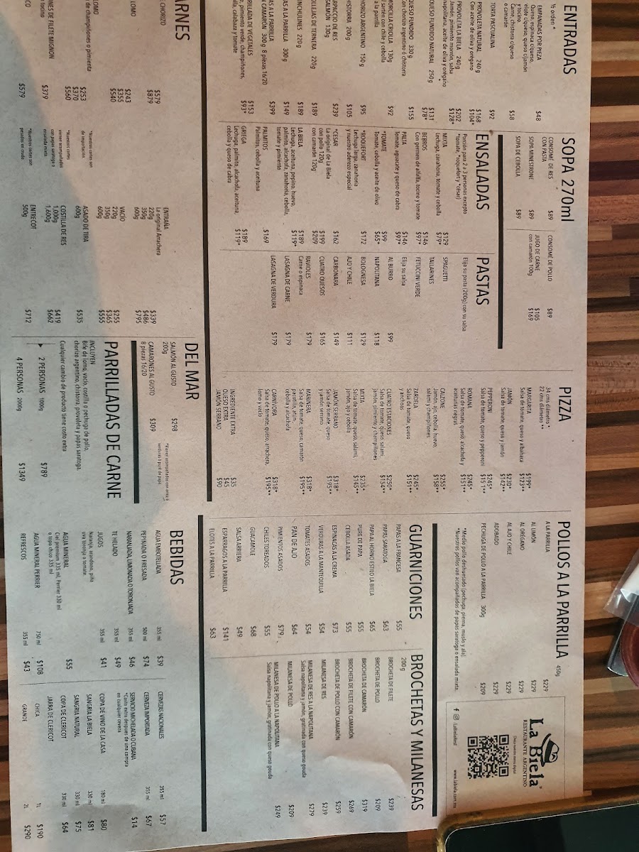 La Biela Satélite 2 Menu - Image 6